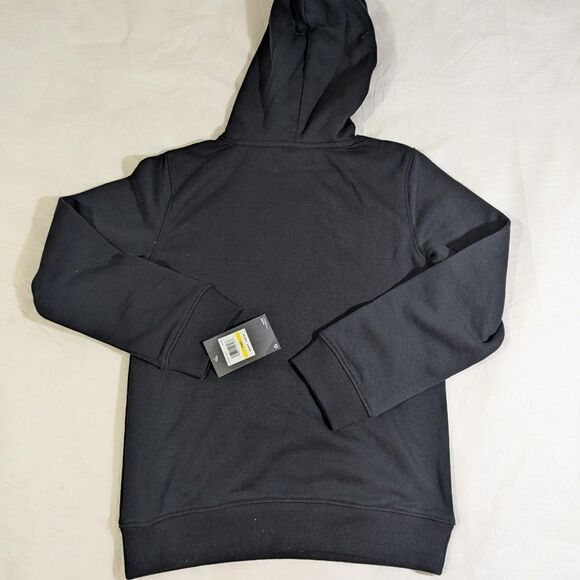 NWT Under Armour boy's Youth Medium size 10/12 Black Hoodie Engineered outdoors - Picture 4 of 4